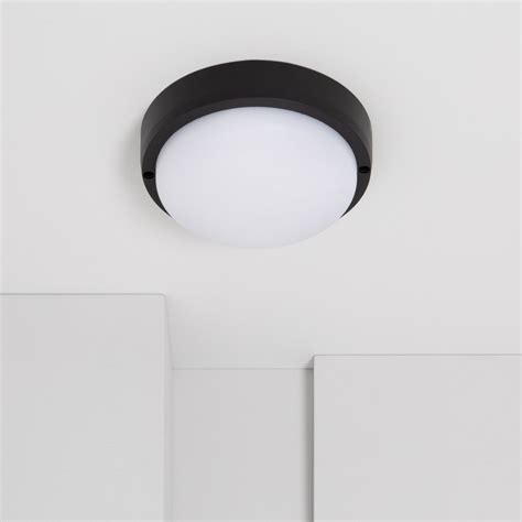 Ledkia Plafón LED 15W Circular para Exterior Ø155 mm.